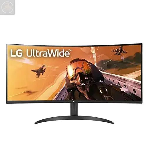 LG 34WP60C-B 34-Inch 21:9 Curved UltraWide QHD (3440x1440) Gaming Computer Monitor with 160Hz sRGB 99% Color Gamut and HDR 10 AMD FreeSync Premium and 3-Side Virtually Borderless Screen TiltBlack - Gadgetmanic