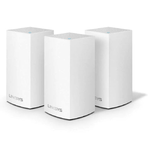 Linksys Velop Mesh Home WiFi System 4500 Sq. ft Coverage 30+ Devices Speeds up to (AC1300) 1.3Gbps - WHW0103 - Gadgetmanic