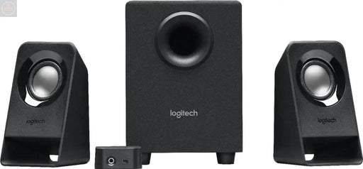 Logitech Multimedia 2.1 Speakers Z213 for PC and Mobile Devices (980-000941) - Black (Renewed) - Gadgetmanic