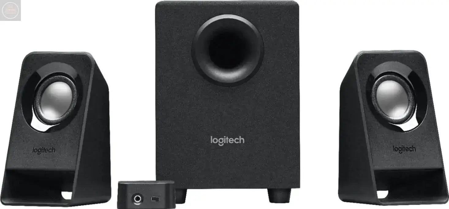 Logitech Multimedia 2.1 Speakers Z213 for PC and Mobile Devices (980-000941) - Black (Renewed) - Gadgetmanic