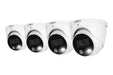 Lorex E893DD Indoor/Outdoor 4K Ultra HD Smart Deterrence IP Dome Camera with Smart Motion Detection Plus 150ft Night Vision CNV 2.8mm F2.0 IP67 Audio White 4PK Camera Only (M.) (Renewed) - Gadgetmanic