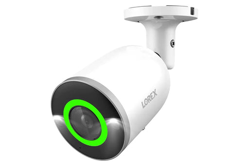 Lorex E896AB 4K Smart Security Lighting Deterrence Bullet AI PoE Add-On Security Camera with Smart Security Lighting Color Night Vision and Smart Motion Detection Plus Camera Only (M.) (Renewed) - Gadgetmanic