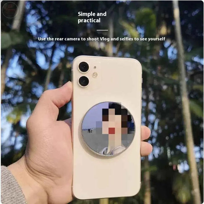 Magnetic Selfie Mirror Attachment for Mobile Phones - Gadgetmanic
