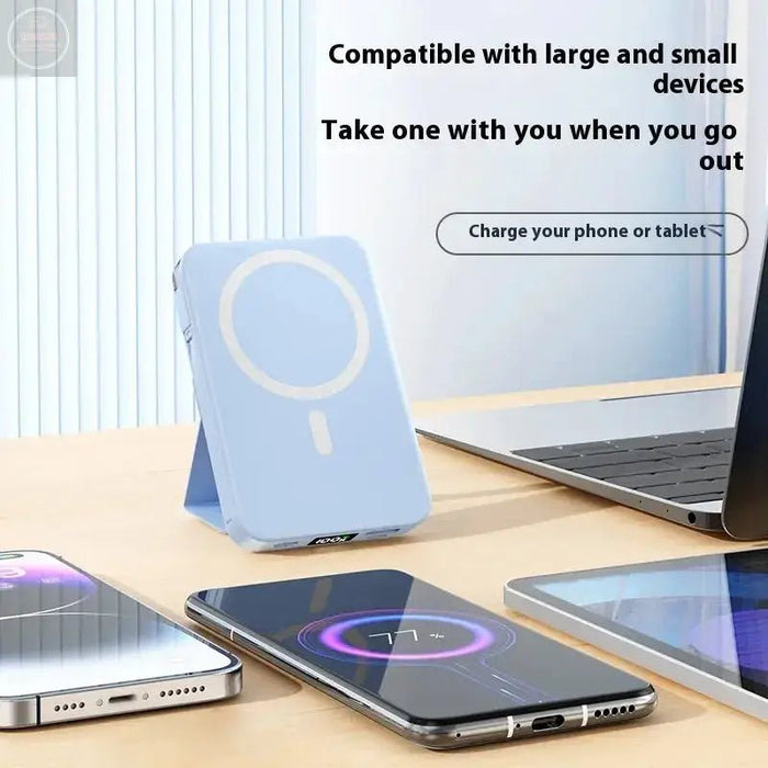 Magnetic Wireless Power Bank - Gadgetmanic