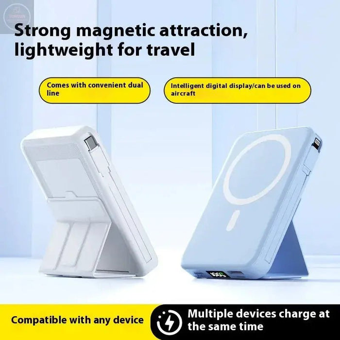 Magnetic Wireless Power Bank - Gadgetmanic