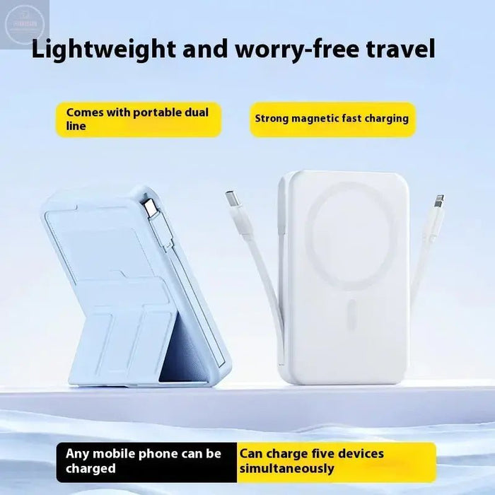 Magnetic Wireless Power Bank - Gadgetmanic