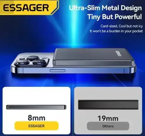 Magnetic Wireless Power Bank - Gadgetmanic