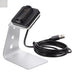 MILISTEN Charging Holder Phone Holder Cell Phone Stand Compatible with Fitbit 2 3 Charger Cable Charging Dock Stand Holder Silver Phone Holder Cell Phone Stand - Gadgetmanic
