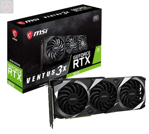 MSI Gaming GeForce RTX 3070 Ventus 3X 8G OC LHR 8GB GDRR6 256-Bit HDMI Triple Torx Fan 3 Graphics Card for PC Gaming Computer NVIDIA GPU Video Card Fast Computer Graphics Cards for Gamers (Renewed) - Gadgetmanic