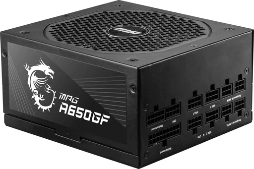 MSI MPG Series Power Supply (PSU): 650 Watt Full Modular 80 Plus Gold Certified A650GF (Renewed) - Gadgetmanic