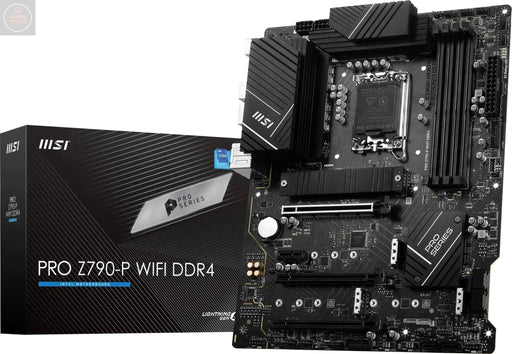 MSI PRO Z790-P WiFi DDR4 ProSeries Computer Gaming Motherboard (Supports 12th/13th Gen Intel Processors LGA 1700 DDR4 PCIe 5.0 M.2 USB 3.2 Gen2 Wi-Fi 6E ATX) Intel PC Motherboards (Renewed) - Gadgetmanic