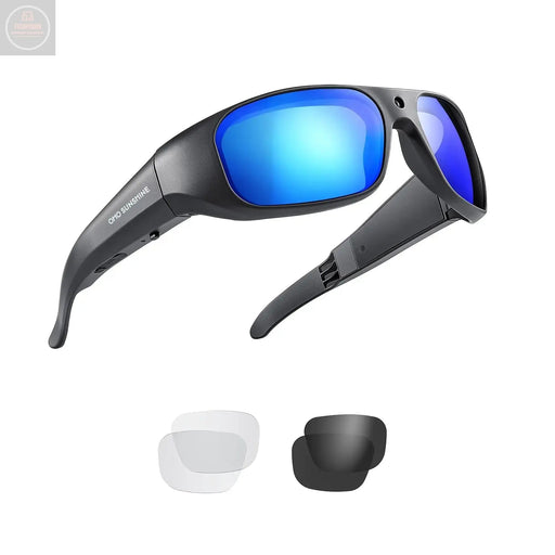 OhO Camera Glasses4K Pro 24M Resolution H.265 Smart Glasses with Built-in 128GB MemoryUV400 Sunglasses for Outdoor Sport - Gadgetmanic