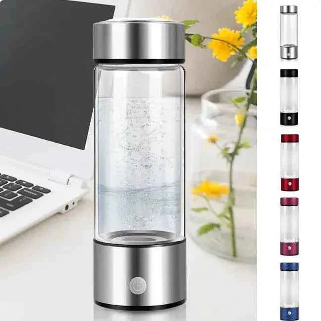 Portable Rechargeable Hydrogen Water Bottle – Antioxidant - Rich Technology - Gadgetmanic