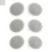 Pyle 8 Inch 2 Way in Wall Ceiling Home Speakers System Audio Stereo 6 Speakers - Gadgetmanic