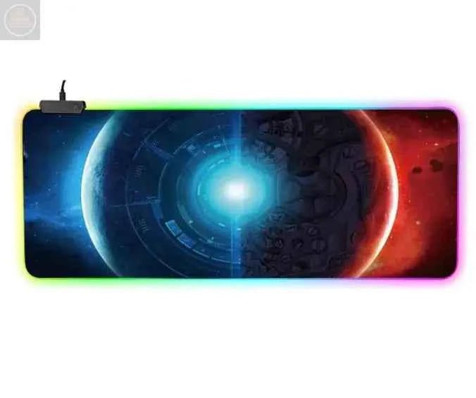 RGB Backlit Gaming Mouse Pad - Gadgetmanic