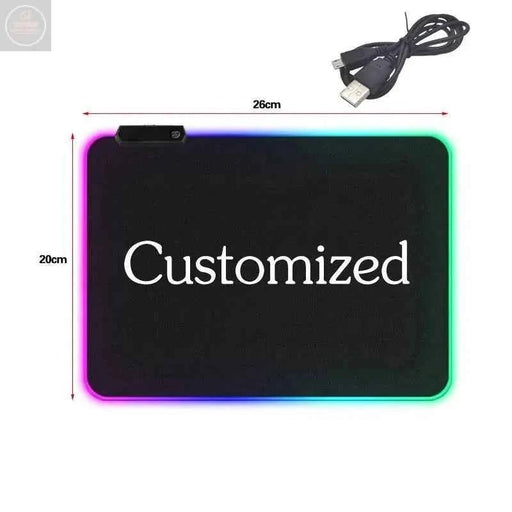 RGB Backlit Gaming Mouse Pad - Gadgetmanic