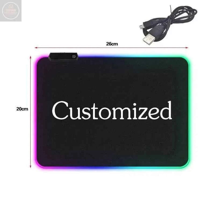 RGB Backlit Gaming Mouse Pad - Gadgetmanic