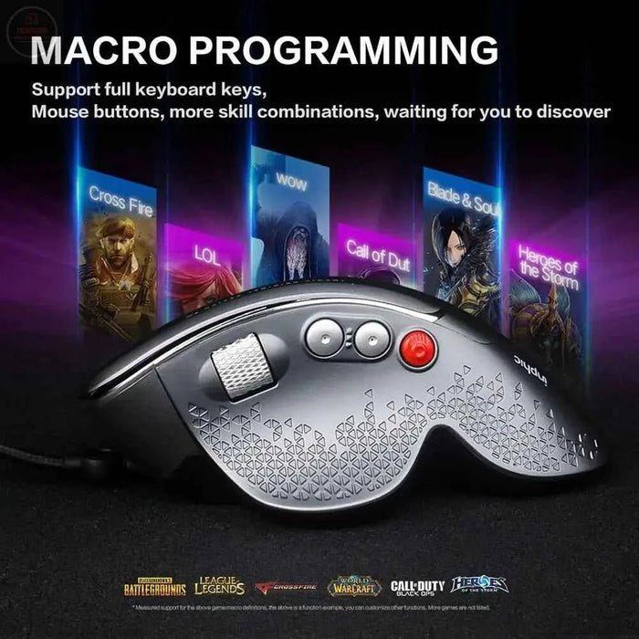RGB Optical Professional Gaming Mouse - Gadgetmanic