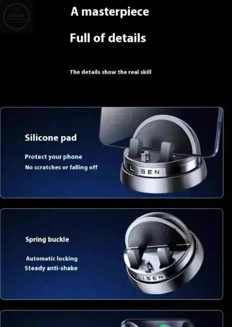 Rotatable Mobile Phone Holder - Gadgetmanic