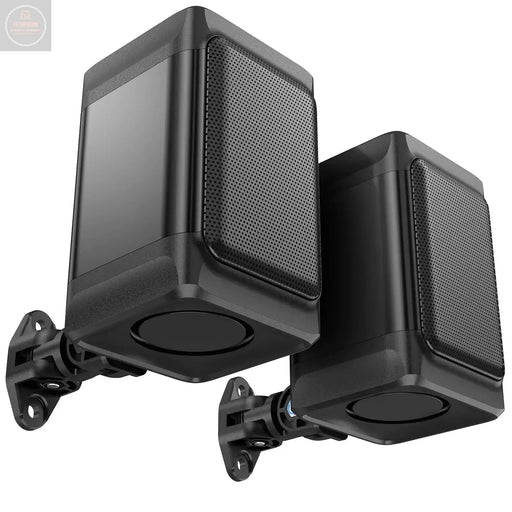 Saiyin Outdoor Indoor Speakers Marine Grade Mount Speakers Surround Sound Stereo Speakers with Wall Mount Brackets for Boat Patio Garage Home Surround System One Pair - Gadgetmanic
