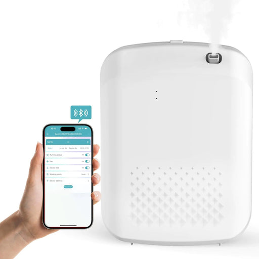 Scent Air Machine for Home Yofuly Smart Hotel Collection Diffuser with Cold Air Technology 400Ml Waterless Electric Oil Diffusers for Large Room Spa Office 1500 Sq. Ft Coverage - Gadgetmanic