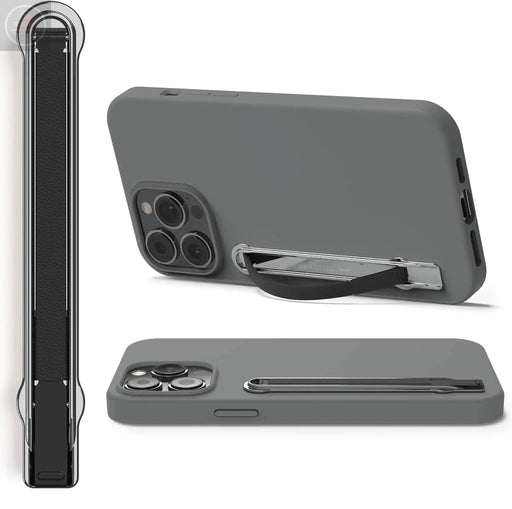 SleekStrip SleekGrip Premium Swappable Phone Stand & Phone Grip - Ultra Thin Convertible Grip Holder Fits Most iPhone and Android Cases Phone Strap Compatible with Wireless Chargers and Car Mounts - Gadgetmanic