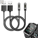 smaate smart watch Cable Chargers PUREROYI C20PR 1.83” Rugged Military Smart Watch 2-Pack - Gadgetmanic