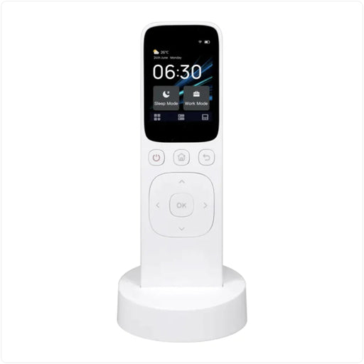 Smart Home Remote Control with Charging Dock - Gadgetmanic