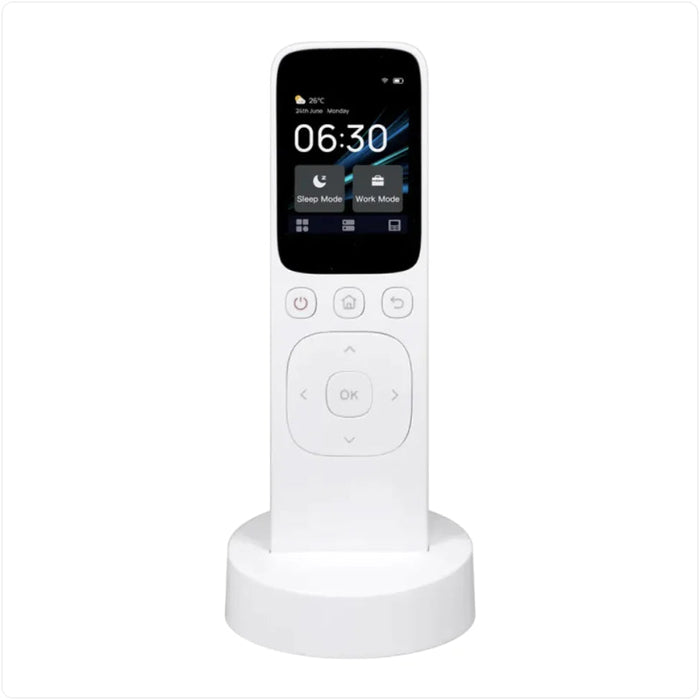 Smart Home Remote Control with Charging Dock - Gadgetmanic