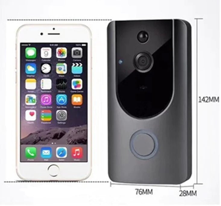 Smart Home Visual Doorbell with WiFi Intercom System - Gadgetmanic