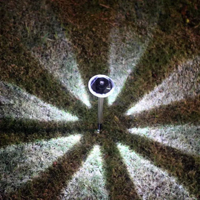 Solar Diamond RGB Outdoor Waterproof Lawn Light - Gadgetmanic