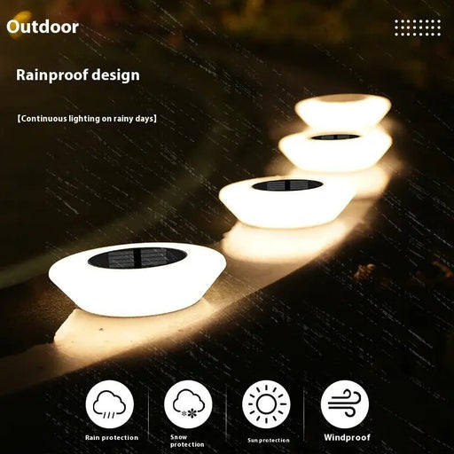 Solar Outdoor Lawn Lamp - Gadgetmanic