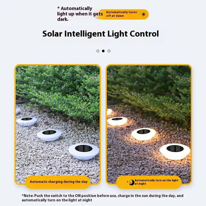 Solar Outdoor Lawn Lamp - Gadgetmanic