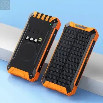 Solar Wireless Power Bank - Gadgetmanic