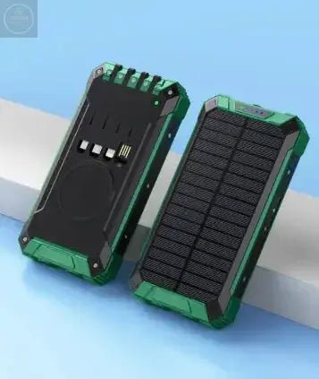 Solar Wireless Power Bank - Gadgetmanic