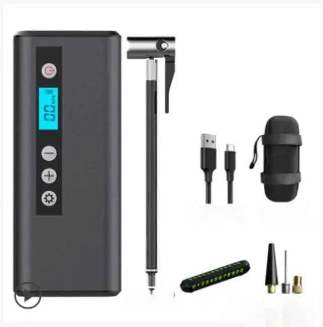 Car Electrical Air Pump Mini Portable Wireless - Gadgetmanic