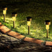 Stainless Steel Solar Lawn Lamp for Outdoor Spaces - Gadgetmanic