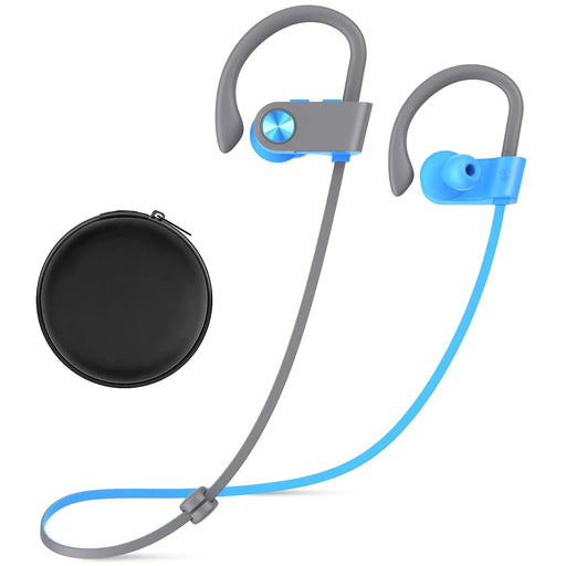 VRIFOZ Bluetooth Headphones Bluetooth 5.3 IPX7 Waterproof Wireless Sports Earbuds for Workout Gym 16 Hrs Playtime Running Headphones with Noise Cancelling Mic HiFi Bass Stereo in-Ear Earphones - Gadgetmanic