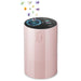 Waterless Essential Oil Diffuser Portable: Pink Cordless Diffuser Battery Operated for Car and Office - Room Aromatherapy Scent Machine - USB Rechargeable Scent Diffusers for Home - Gadgetmanic