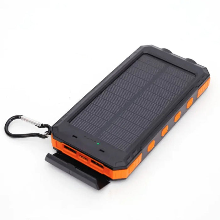 Waterproof Solar Power Bank - Gadgetmanic