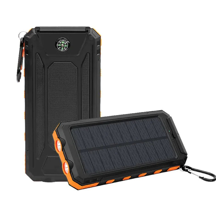 Waterproof Solar Power Bank - Gadgetmanic