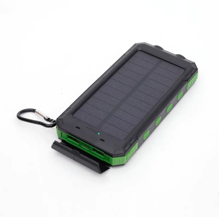 Waterproof Solar Power Bank - Gadgetmanic