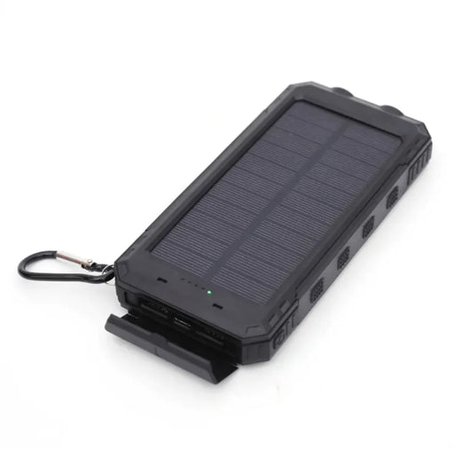 Waterproof Solar Power Bank - Gadgetmanic