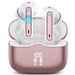 Wireless Earbuds Bluetooth 5.3 Headphones in Ear with HiFi Stereo Deep Bass 4 ENC Noise Cancelling Mic Wireless Earphones 40H Playtime Bluetooth Earbuds Dual LED Display IP7 Waterproof Rose Gold - Gadgetmanic