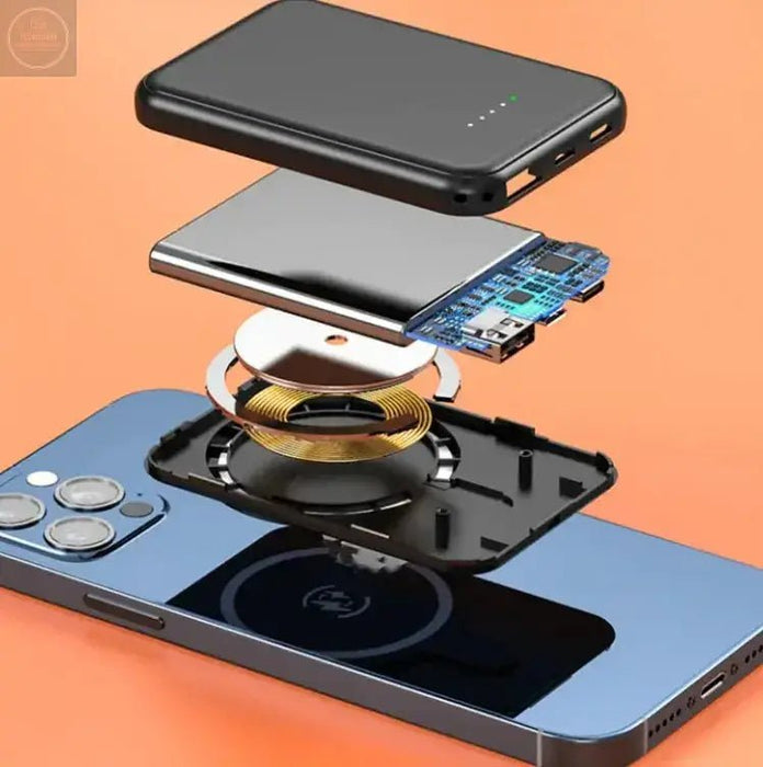 Wireless Power Bank - Gadgetmanic